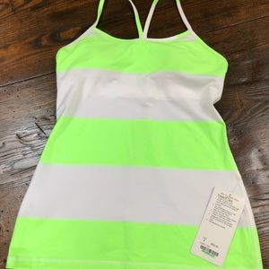 NWT Lululemon Power Y Tank size 8